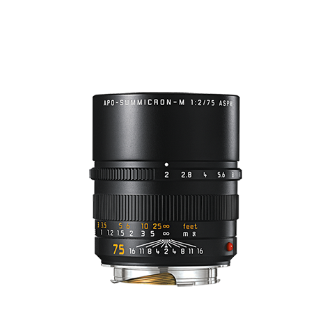 APO-SUMMICRON-M 75mm f/2 ASPH., black
